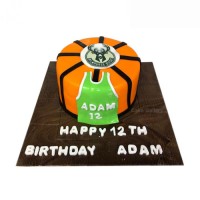 Basket Ball Theme Cake - Send Gifts to Qatar